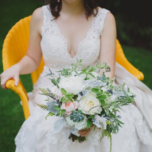 Allure Bridals 8634 - Champagne / Ivory - Picture 8 of 14